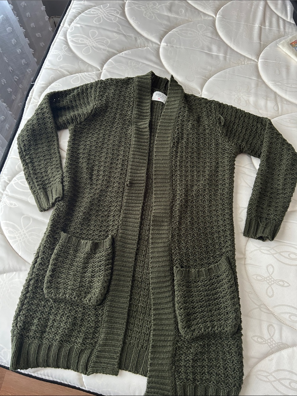 Green Cardigan